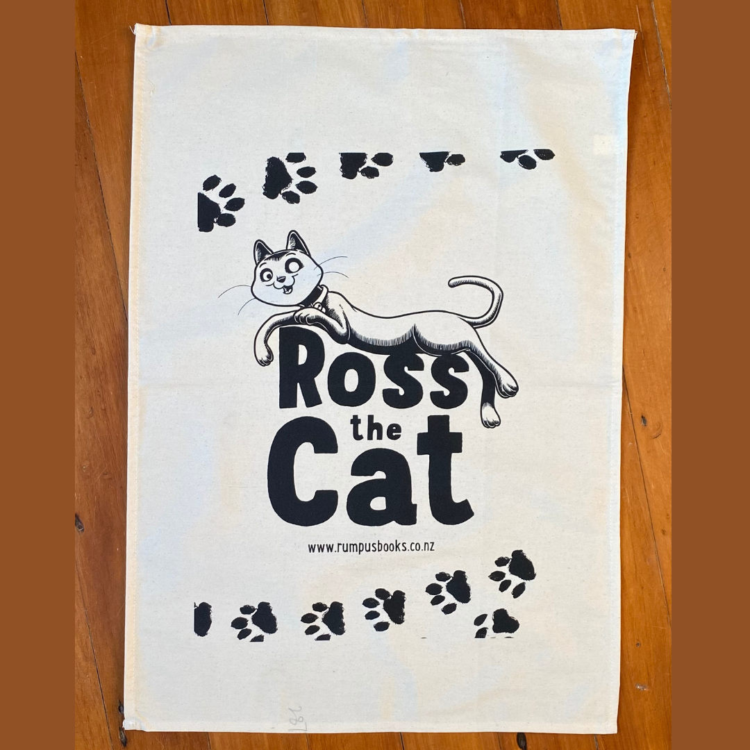 Ross the Cat - Teatowel